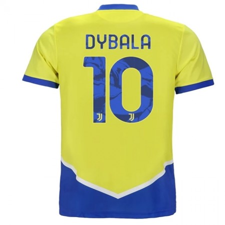 Fußballtrikots Juventus Paulo Dybala 10 2021-2022 Kurzarm Ausweichtrikot kaufen